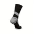 30 Pairs Crew-Length Athletic Socks for Men - High-Tube Knit Polyester Casual Socks, Comfortable & Non-Slip Winter Essentials