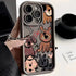 Funny Cats Graffiti Dog Soft Case for iPhone – Matte Anti-Scratch, Anti-Fingerprint Half-Wrapped Protective Cover for iPhone 15 Pro Max, 14, 13, 12, 11, XS, XR, 7, 8 Plus, SE 2