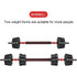 Adjustable Dumbbell Set - 22/44/66/88lbs 4-in-1 Free Weights for Home Gym