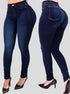 Women's High-Waisted Skinny Jeans – Cotton Stretch Denim Pencil Pants