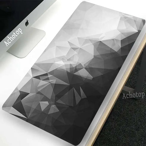 Black And White Gaming Mouse Pad-Desk Mat-Laptop Accessories