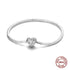 925 Sterling Silver Heart Charm Bracelet with AAA Zircon – Trendy and Elegant Jewelry for Women, Perfect for Parties & Special Occasions
