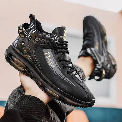 High Top Basketball Shoes for Men-Casual Fashion Sports Shoe