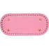 5x18cm/12x25cm PU Bag Bottom with 4 Rivets Oval Bag Bottom Wear-resistant Strong Durable Bag Bottom for Crochet Knitting Handbag