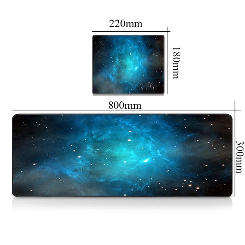 Galaxy Gaming Mouse Pad-Large Keyboard Mat-XXL Desk Mats