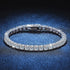 18K Gold Moissanite Tennis Bracelet for Men & Women – Certified Fine Jewelry