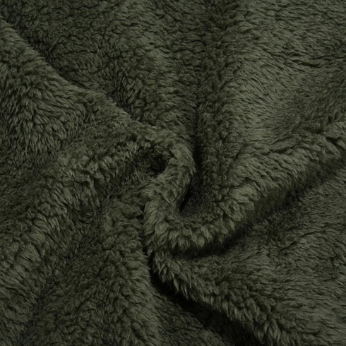 Men's Long Sleeve Athletic Pullover Hoodie - Fuzzy Fleece Solid Color Sweatshirt with Zipper & Detachable Hat