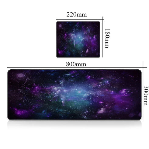 Galaxy Gaming Mouse Pad-Large Keyboard Mat-XXL Desk Mats