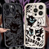 Luxury Gengar Phone Case for iPhone 15 to SE - Soft Silicone Shockproof Back Cover