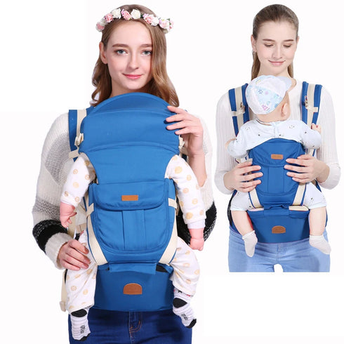 Multi-Functional Ergonomic Baby Carrier – 9-in-1 Design for Newborns to Toddlers