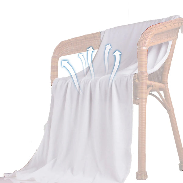 Microfiber Bath Towels Solid Color Bath Towels Microfiber Pool Towels-Lightweight Quick Dry Beach Towel For Women And Men