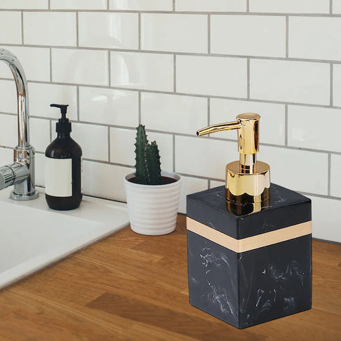 Versatile Refillable Resin Soap Dispenser for Handwash, Shampoo, and More