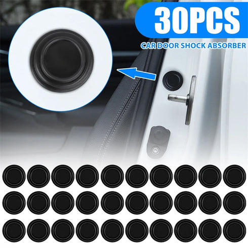 Car Door Shock Absorber Pads - Anti Collision and Sound Insulation Buffer Bumper Stickers