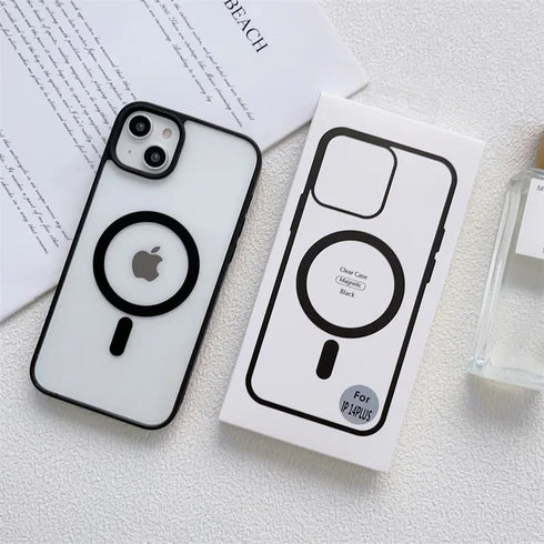 Original Clear Magsafe Case For iPhone-Magnetic Wireless Charging Phone Cover