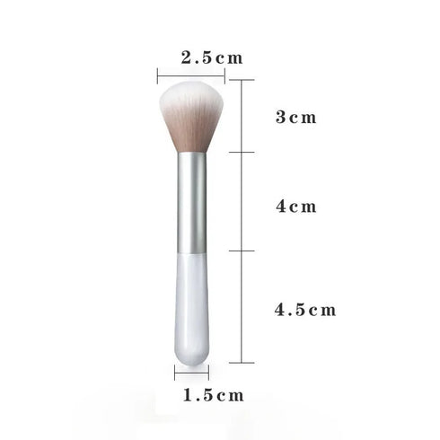 White Brightening Transparent Oil-Control Concealer - Long-Lasting Matte Setting Powder for Natural, Flawless Makeup - Waterproof and Breathable Formula