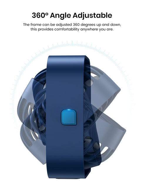 TOPK Mini 360°Rotatable-Portable Cooling Fan