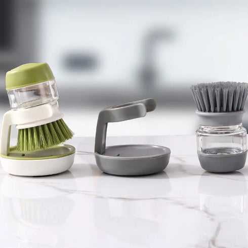 Multifunctional Pressing Brush for Cleaning