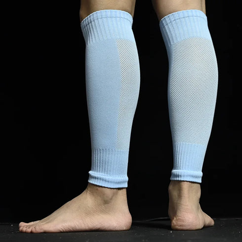 Professional Football Socks with Shin Pad Coverage – Knee-High Sports Performance