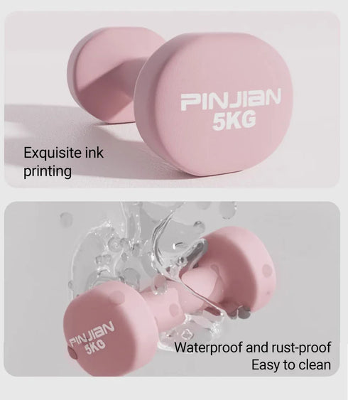 2Pcs 0.5kg Dumbbells - Durable Fitness Equipment for Women's Home Bodybuilding