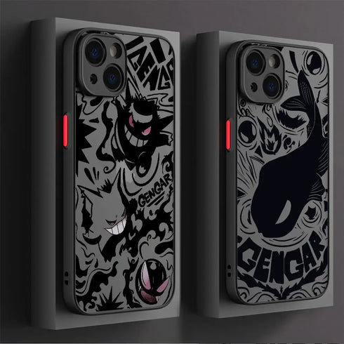 Pokemon Gengar Mewtwo Phone Case for iPhone - Various Model iPhone Cover
