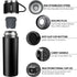500ml Stainless Steel Insulated Bottle-Mug Set Thermos Bottle