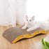 Cat Scratcher Toy - Corrugated Scratching Board for Sharpening Claws and Scratching