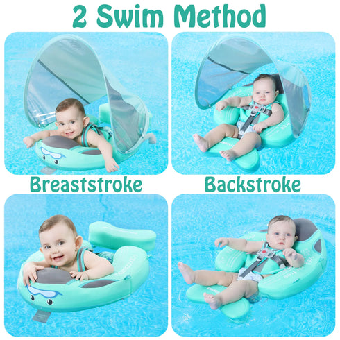 Mambobaby Newest Non Inflatable Baby Float-Swimming Pool Baby Float