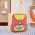 1PC Cartoon Print Non-woven Shopping Bag Durable Reusable Wear-resistant Large Capacity Printed Handbag Candy Gift Bag