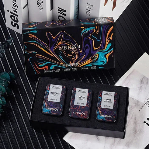 Natural Antiperspirant Balm - Portable Solid Perfume Set