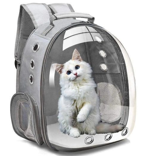Cat Transparent Capsule Carrier Backpack Bubble Breathable Travel Carrier for Pets