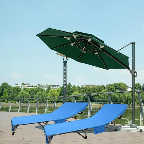 Beach Towels Portable Beach Pool Sun Lounge Chair Cover Bath Towel Bag 3 Pocket Patio Chaise Lounge Chair Covers Outdoor Towel