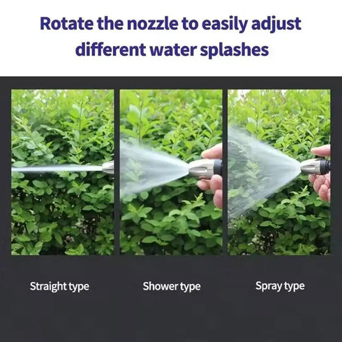 Turbowasher Power Blaster - High-Pressure Cleaner for Garden Hoses, Long Rod Car Wash Gun