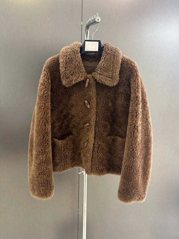 Women’s Cashmere Wool Jacket – Elegant and Versatile Winter Outerwear