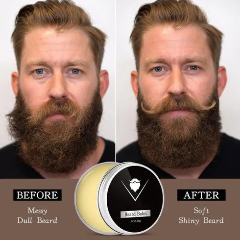 Beard Conditioner Hair Moustache Repair Shape cream Beard Growth And Organic Moustache Wax Beard cream Essential oil beard wax