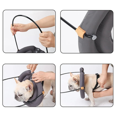 Bumper Harness for Blind Dogs – Lightweight Head Protection - Anti Collision Guide Harness for Dogs
