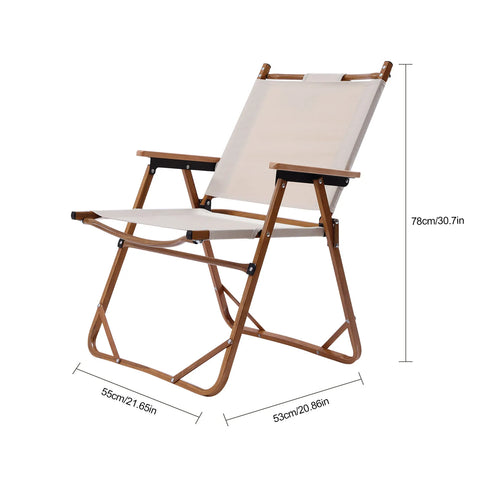 Portable Folding Chair for Outdoor Activities -  Ideal for Camping, Hiking, Picnics, and Hunting