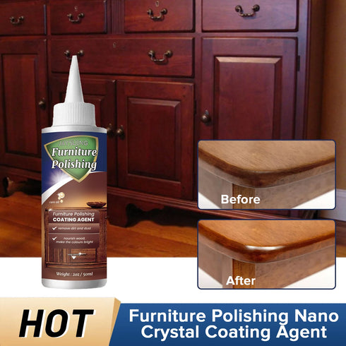 Nano Crystal Coating Furniture Countertop Cleaner – Brightening Tile Floor Refurbishing Agent
