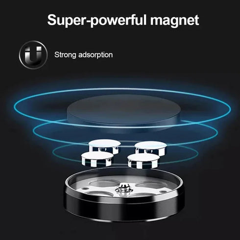 Universal Magnetic Phone Holder for Cars - Dashboard & Wall Mount for iPhone and Android