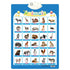Interactive ABC Learning Poster for Kids – Educational Alphabet, Numbers, & Music Wall Chart for Toddlers & Preschoolers