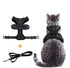 ATUBAN Cat Harness and Leash Set – Adjustable with Breathable Reflective Design Vest for Cats