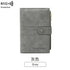 Anti-theft Passport Wallet RFID Passport Holder Zipper Buckle Travel Wallet Document Holder Multifunctional Travel Passport Bag