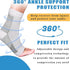 Compression Ankle Support Socks – Neuropathy Relief, Breathable, and Durable