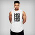 Men's Brand Gym Hooded Tank Top-Cotton Sleeveless Fitness Vest