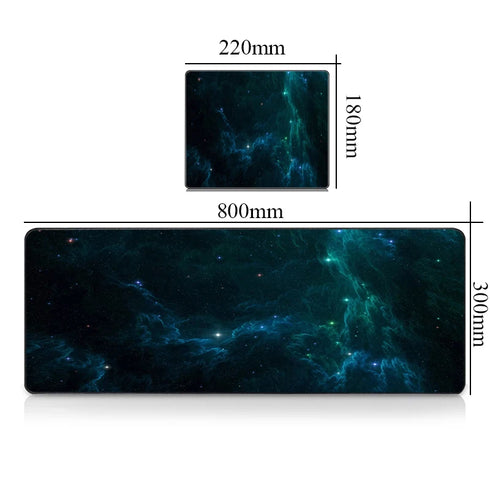 Galaxy Gaming Mouse Pad-Large Keyboard Mat-XXL Desk Mats