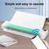 Inkless Wireless A4 Mini Thermal Printer- Bluetooth-compatible