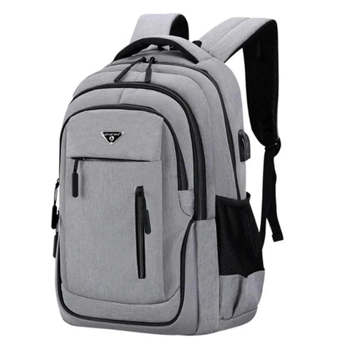 Large Capacity Oxford Backpack for Men – 15.6" Laptop Bag Ideal for High School & College