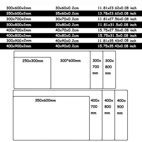 Black & White Contour Lines Mouse Pad-Gaming Desk Mat