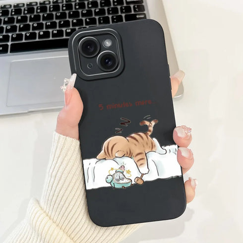Jueeboy Protective Soft Silicone Phone Case – Cute and Artistic Designs for iPhone 14 Series