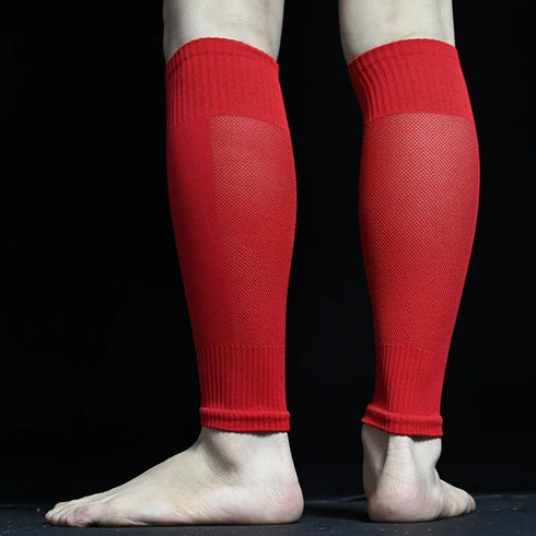 Professional Football Socks with Shin Pad Coverage – Knee-High Sports Performance