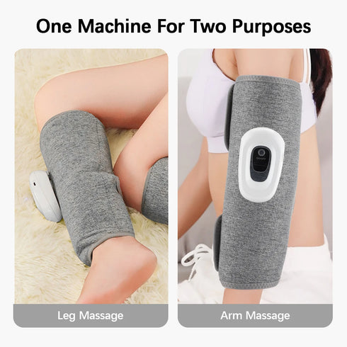 Electric 360° Air Pressure Calf Massager – Wireless with 3 Modes for Foot & Leg Muscle Relaxation